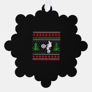 Carte Décorative Noël BMX