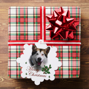 Carte Décorative Noël de Malamute en Alaska