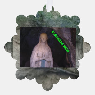 Carte Décorative Notre-Dame de Lourdes