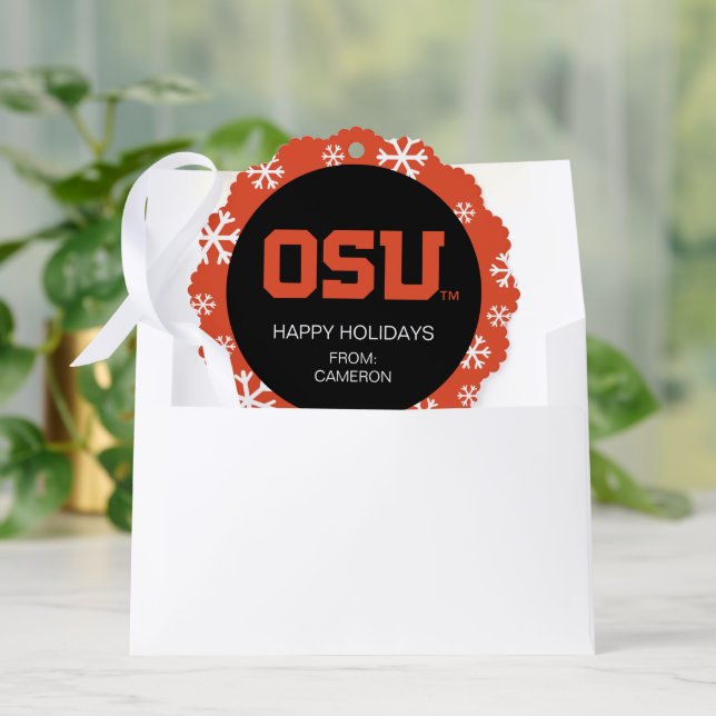 CARTE DÉCORATIVE OSU (Enveloppe)