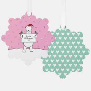 Carte Décorative Ours polaire