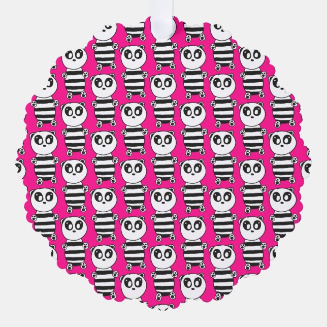 Carte Décorative Panda Kids (Recto)