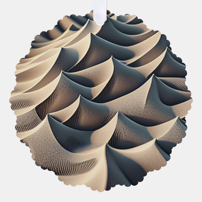 Carte Décorative Pastel Currents (Recto)