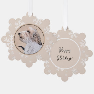 Carte Décorative Peinture de Petit Basset Griffon Vendéen - Art Can