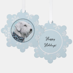 Carte Décorative Peinture de Terrier Sealyham - Art de Chien Origin
