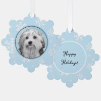 Peinture Lowchen - Cute Original Chien Art