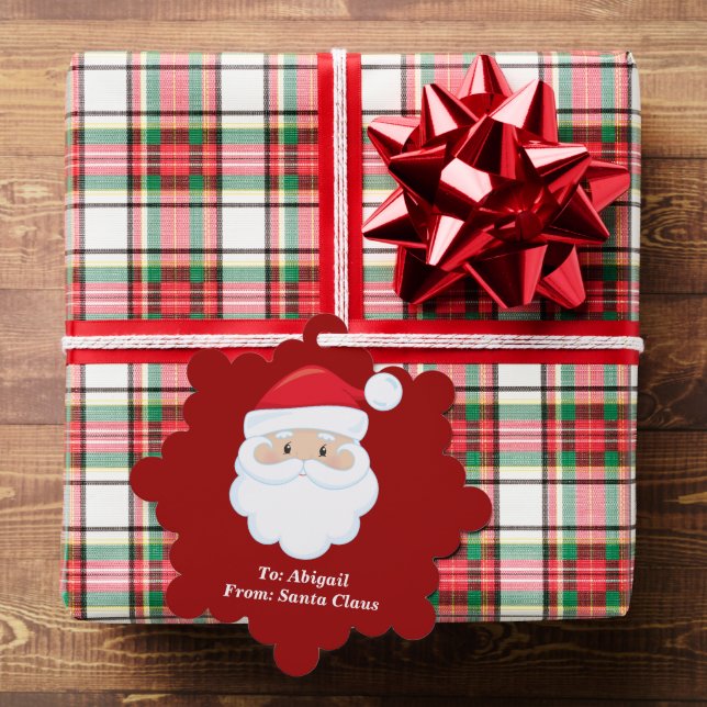 Carte Décorative Personnalisé De Santa Claus Jote Red Christmas Cad (Insitu (Cadeau))