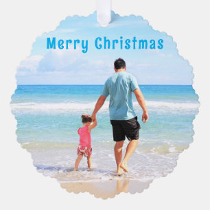 Carte Décorative Personnalisez votre photo Cadeau de Noël