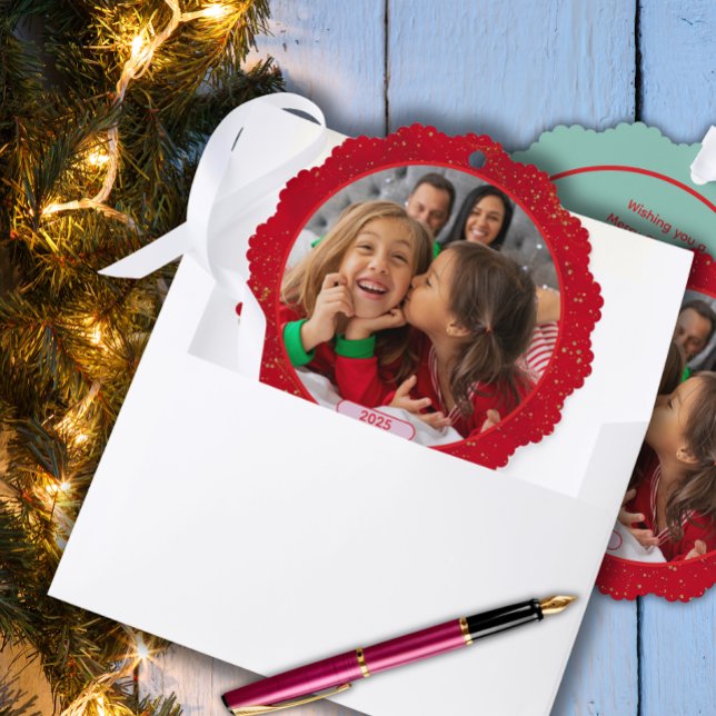 Carte Décorative Photo Fun Stomping Reindees (Créateur téléchargé)