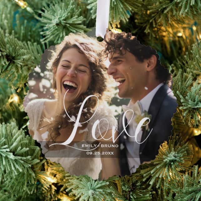 Carte Décorative Photo, nom et texte personnalisés (Insitu (Arbre))