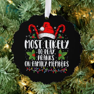 Carte Décorative Plus susceptible de faire des farces aux membres d