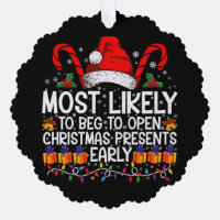 Plus susceptible de supplier d'ouvrir les cadeaux