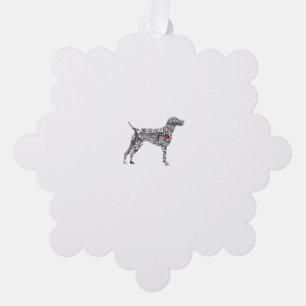 Carte Décorative Pointer allemand à poil court I Maman de chien GSP