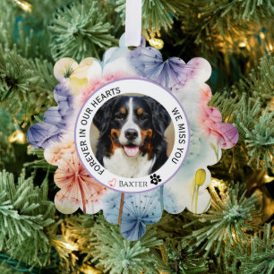 Carte Décorative Pour toujours dans nos coeurs Pet Paper Ornament C