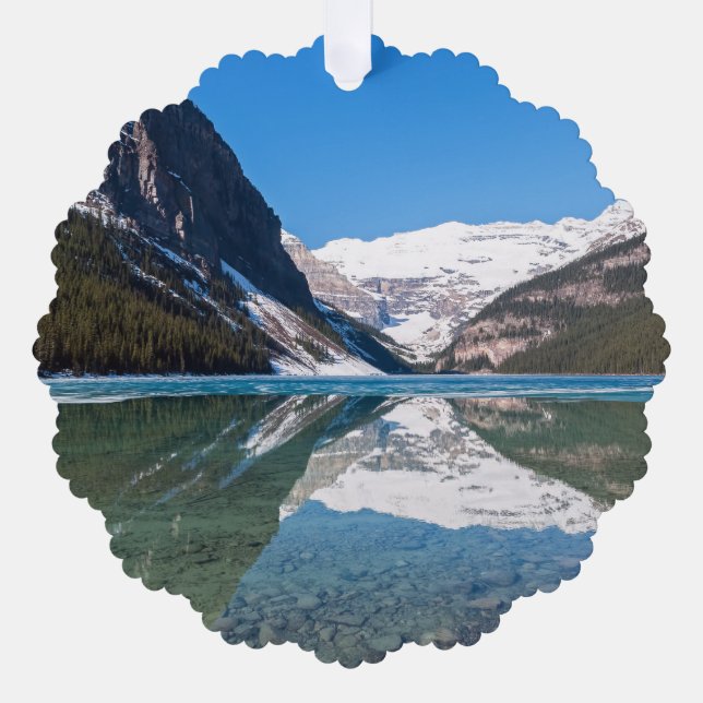 Carte Décorative Réflexion sur Lake Louise - Banff NP, Canada (Recto)