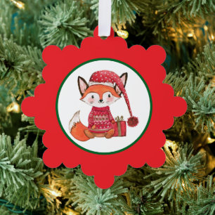 Carte Décorative Renard Fantaisiste