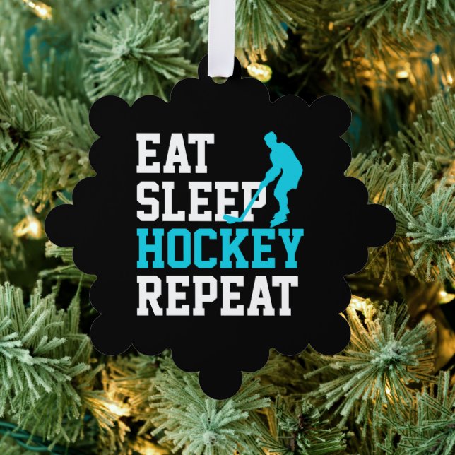 Carte Décorative Répéter le hockey du sommeil (Insitu (Arbre))