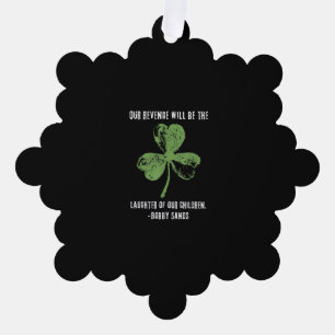 Carte Décorative Républicain irlandais Bobby Sands Irlande Freedom