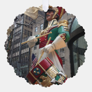 Carte Décorative Rockefeller Center Drummer Boy Christmas New York