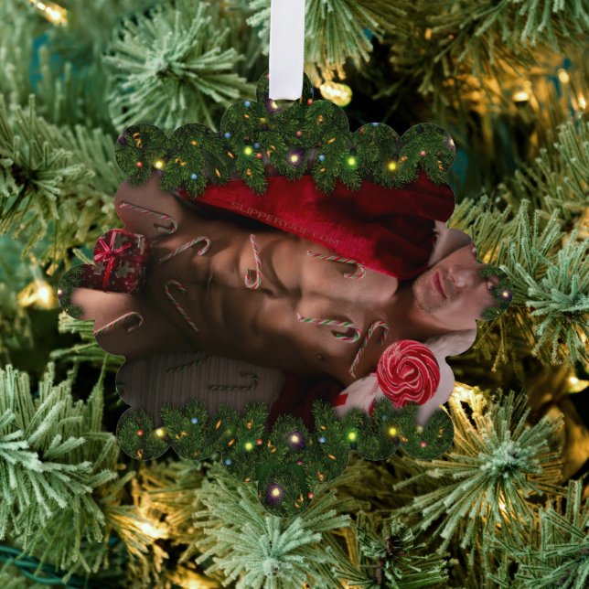 Carte Décorative SlipperyJoe torse masculin six pack ventre torse n (Insitu (Arbre))