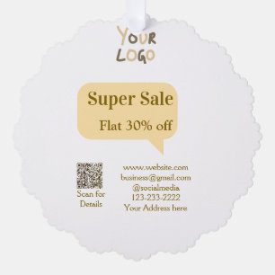 Carte Décorative super vente affaires rabais scannez le code QR dét