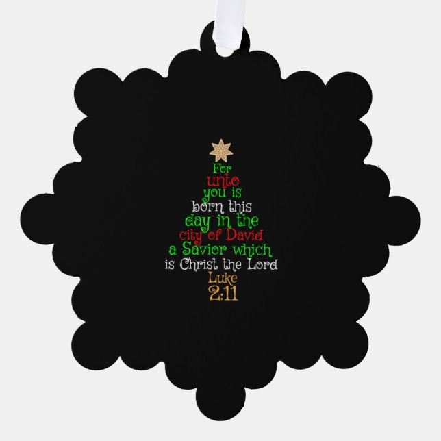 Carte Décorative Tee-shirts de Christian-Christmas (Recto)