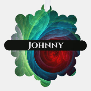 Carte Décorative Tempête rouge Floral Art moderne Abstrait Motif co