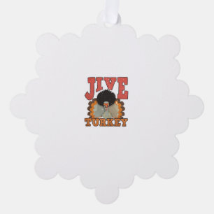 Carte Décorative Thanksgiving & Fall Apparel, Jive Turquie - Retro