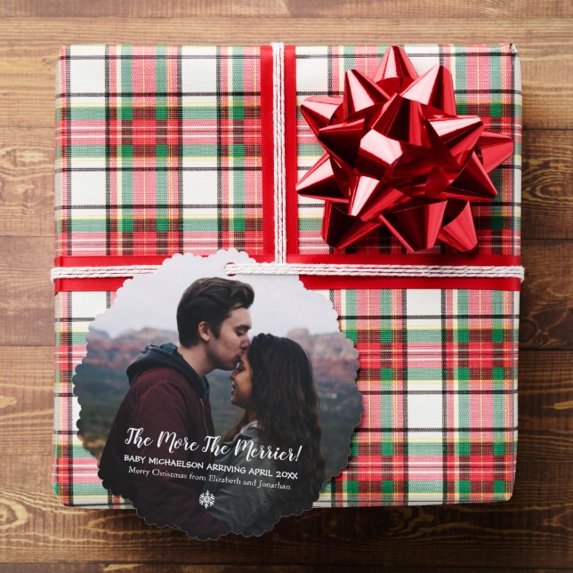 Carte Décorative The More The Merrier Pregnancy (Insitu (Cadeau))