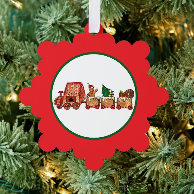 Carte Décorative Train de Noël (Insitu (Arbre))