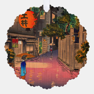 Carte Décorative Tsuchiya Koitsu - Soirée à Ushigome