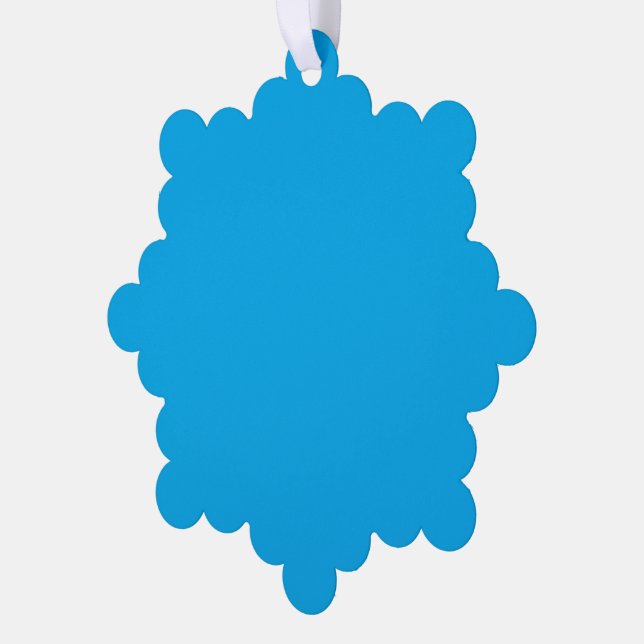 Carte Décorative Un fond bleu vif uni remplit  (Gauche)