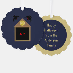 Carte Décorative Un manque de bonté Ravens Halloween Personnalisé