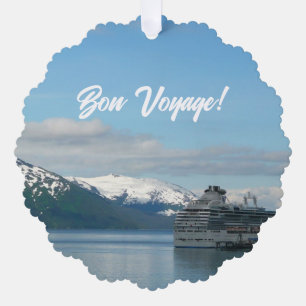 Carte Décorative Vacances de croisière en Alaska Photographie de vo
