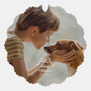 Carte Décorative Vaches modernes et tendance Retro Noël Photo