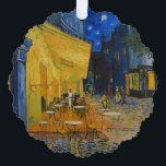 Carte Décorative Vincent van Gogh - Café Terrasse en soirée<br><div class="desc">Café Terrasse sur la Place du Forum à la Nuit - Vincent van Gogh,  1888</div>