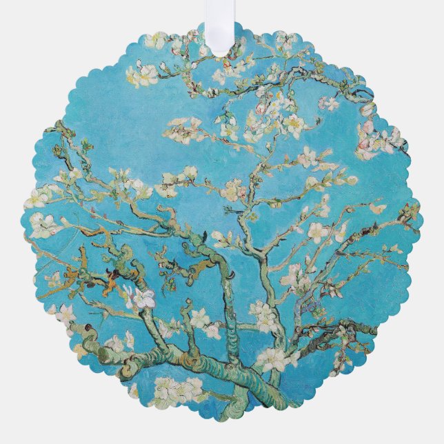 Carte Décorative Vincent van Gogh - Floraison des amandiers (Recto)