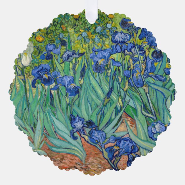 Carte Décorative Vincent Van Gogh - Iris (Recto)