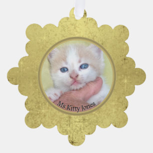 Carte Décorative Votre photo/texte - Cadeau annuel traditionnel et 