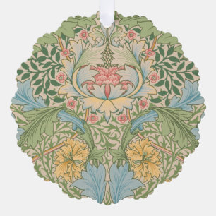 Carte Décorative William Morris Fleur de Myrte Floral Botanique