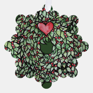 Carte Décorative Yule Wreath
