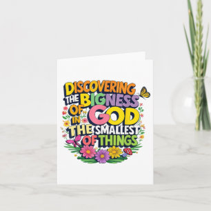 Carte Découverte De La Grossesse De Dieu Magnifié Vbs 20