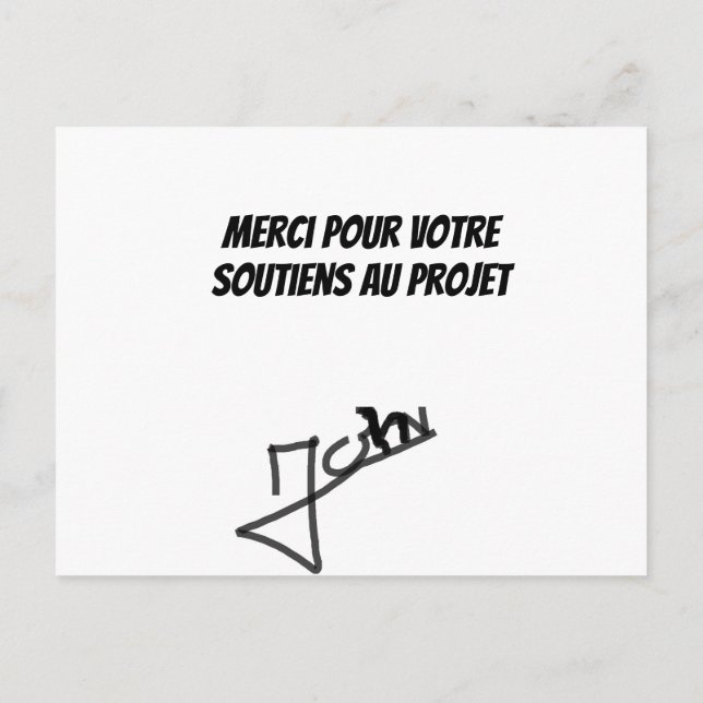 Carte dédicacé  shamsharoth (Dos)