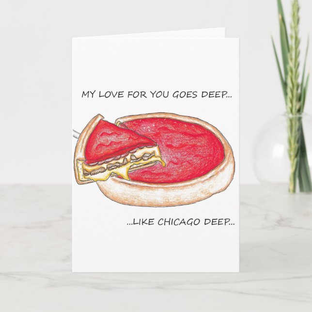 Carte Deep Chicago Love (Devant)