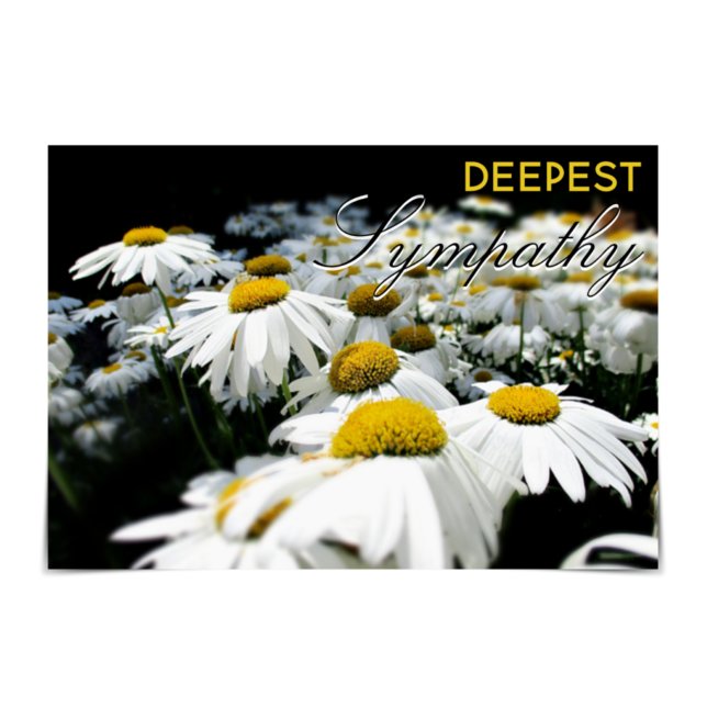 Carte "Deepest Sympathy" (Créateur téléchargé)