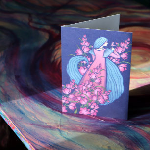 Carte Déesse des papillons