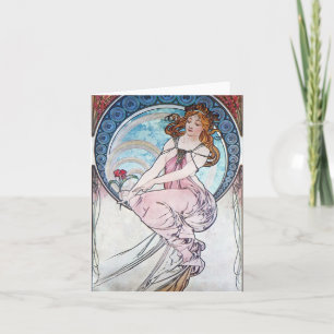 Carte Déesse rose