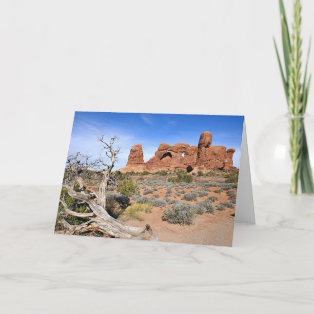 Carte Défilé d'éléphants à Arches National Park (Devant)