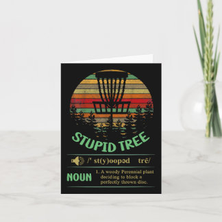 Carte Définition d'arbre stupide