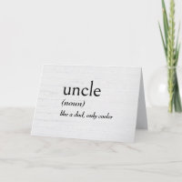 Définition De Dictionnaire Pour UNCLE
